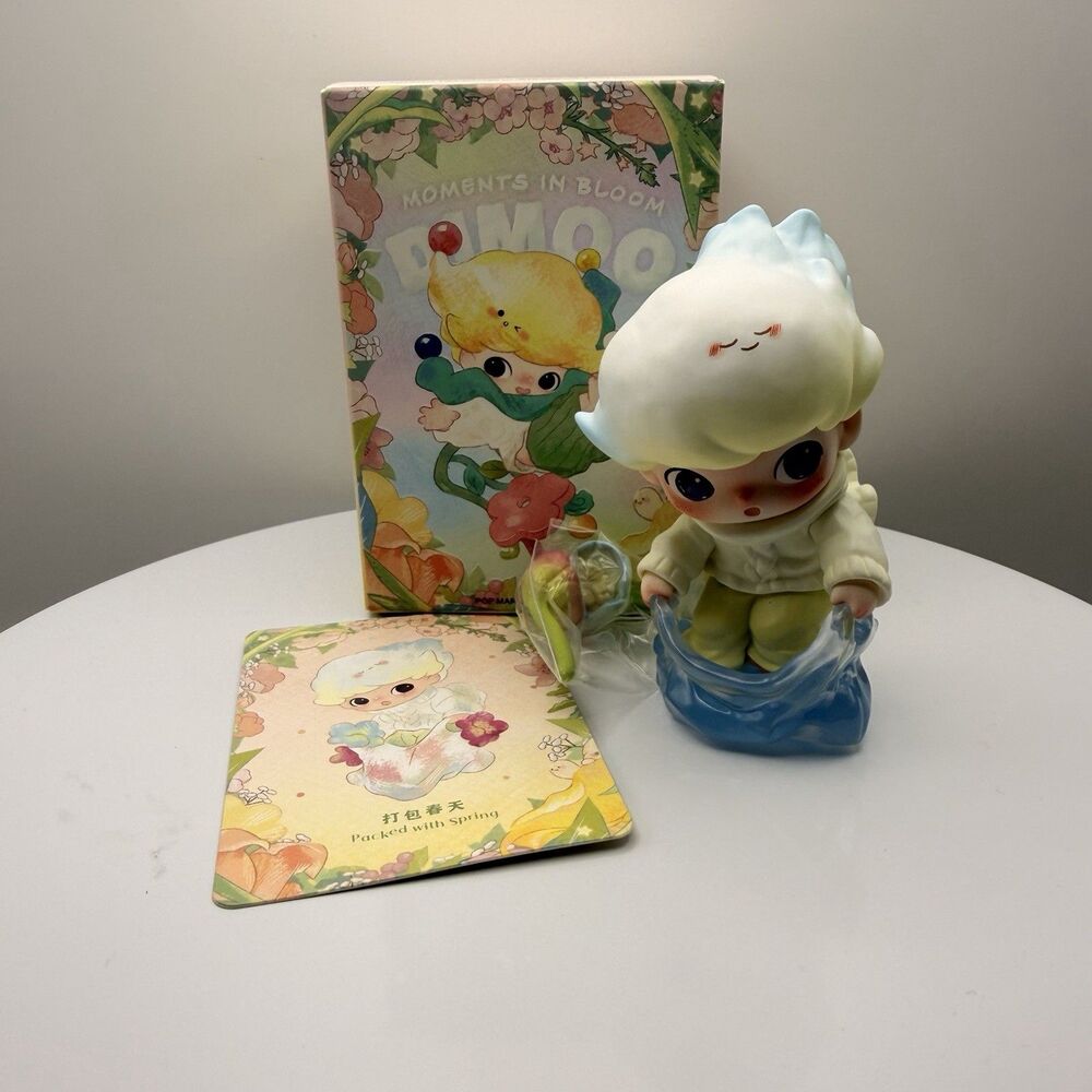 PopMart Dimoo Moments In Bloom Series Blind Box Figure - Packed With Spring